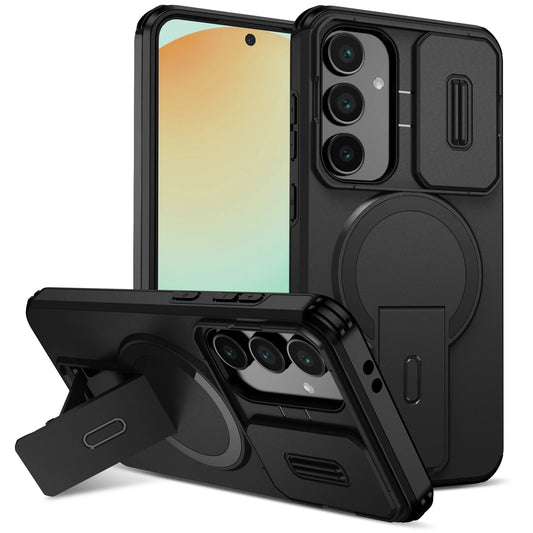 Case for Samsung Galaxy S25 FE S24 Plus S25 Ultra 5G Kickstand Bag Shockproof Matte Armor Cover