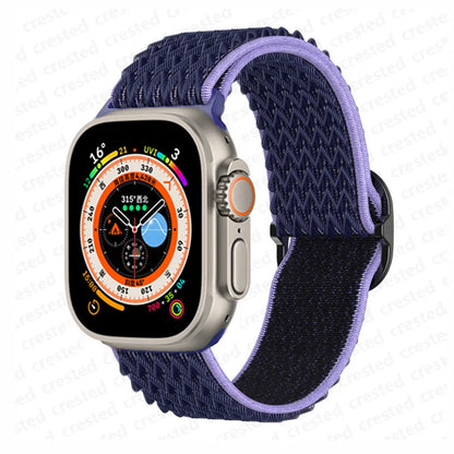 Scrunchie Strap for Apple watch band 45mm 44mm 40mm 41mm 42mm 46mm 49mm Elastic Nylon bracelet iWatch 11 10 9 8 7 6 se Ultra 3/2