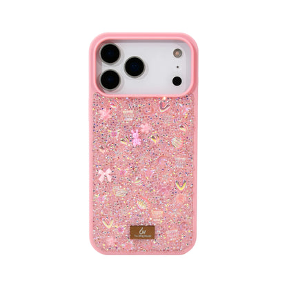 For IPhone 17 Pro Max/IPhone Air/17 Pro/17 Crystal Phone Case 3D Trinket Diamond Rhinestone Inlaid Fashion Glitter Back Cover