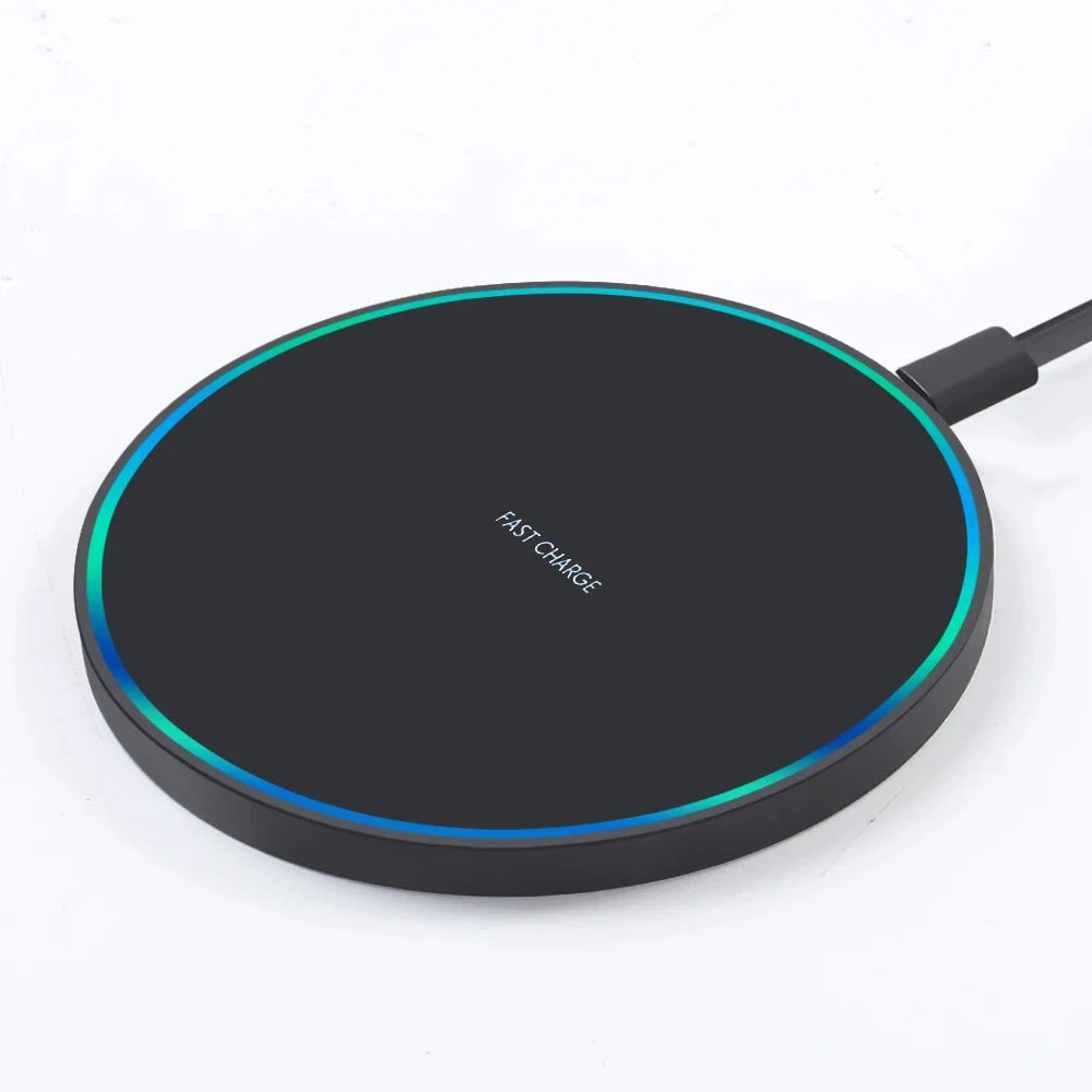 100W Wireless Charger Pad Stand for iPhone 15 14 13 12 11 X XR Samsung S22 S21 Xiaomi Phone Chargers Fast Charging Dock Station