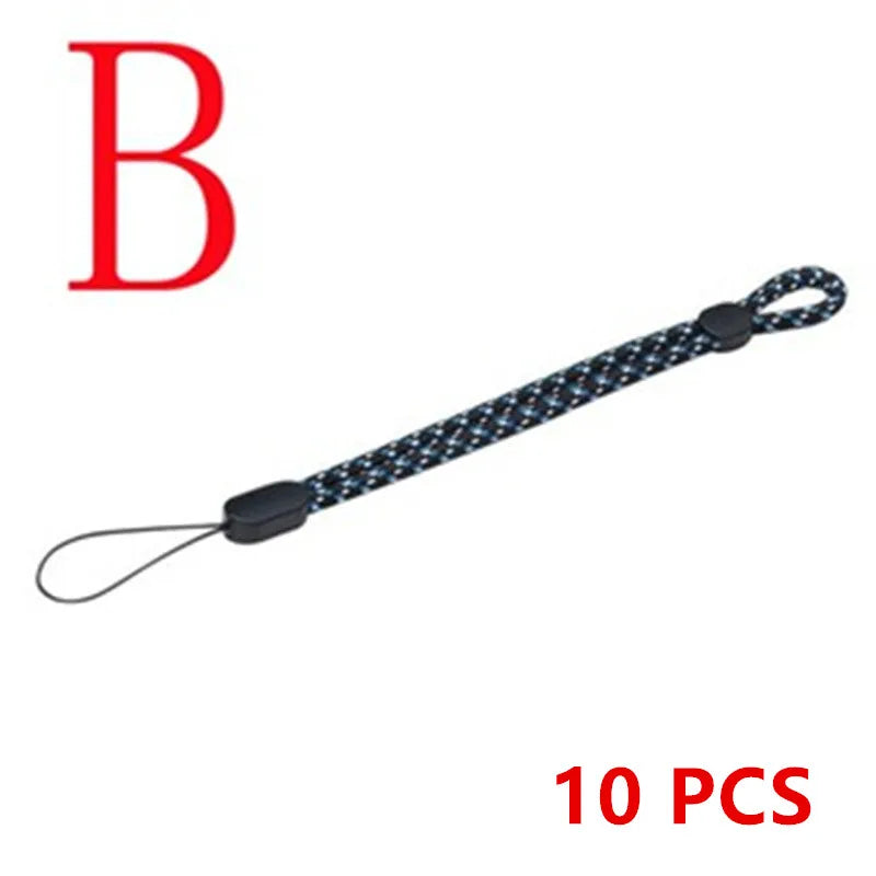 10pcs Adjustable Wrist Strap Hand Lanyard For iPhone Samsung Phone Accessorie micro Camera GoPro USB Flash Drives Keys ID Card