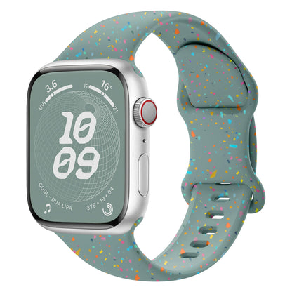Soft Sport Silicone Loop Band for Apple Watch Series 3 to Ultra – Compatible with 38mm to 49mm Sizes, Adjustable Comfortable Bracelet Strap for iWatch Series 9, 8, 7, 6, 5, SE, Ultra 2