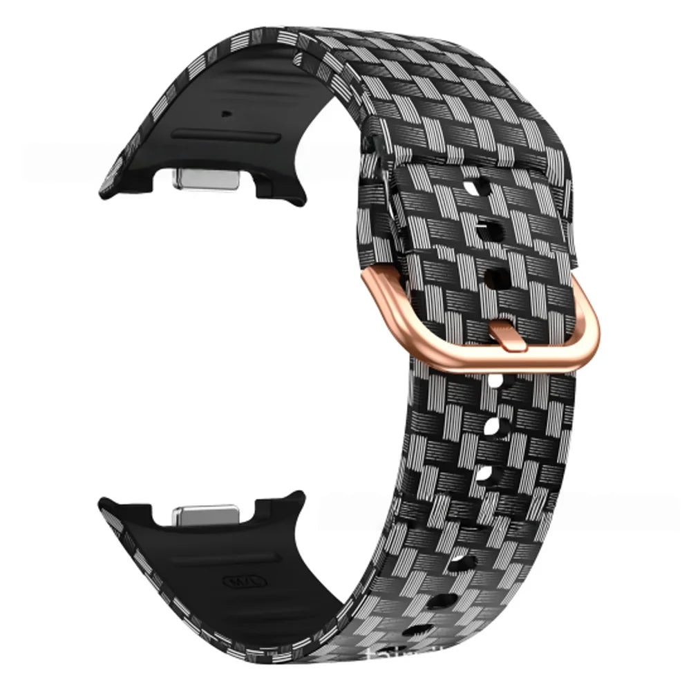 Printed Band for Samsung Galaxy watch 8/8 classic 46mm Strap Sport Silicone belt Bracelet Correa for Galaxy watch 8 40mm/44mm