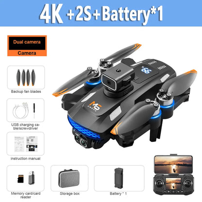 Original  M6 Drone 8K Professional HD Camera Drones 5G WIFI FPV Video 4k UAV With screen Remote control RC Quadcopter Dron
