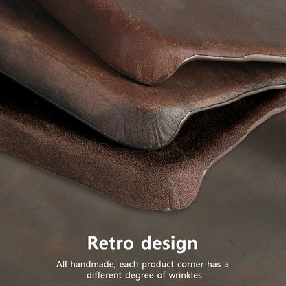 for Magsafe Case for iPhone 17 15 16 Pro Max Air Retro Luxury Full Grain Cowhide Genuine Oiled PULL-UP Leather Magnetic Cover
