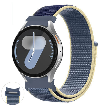 Nylon loop Band For Samsung Galaxy Watch 7 6 5 4 44mm 40mm 5 pro 45mm Sport 20mm bracelet Galaxy Watch6 Classic 47mm 43mm Strap