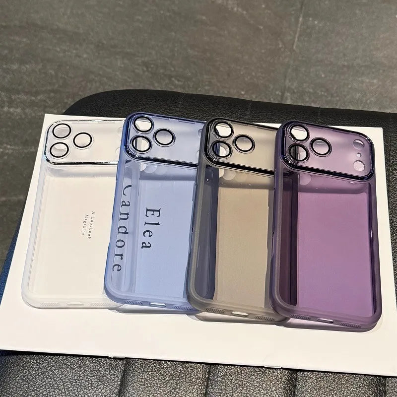For iPhone 17 Pro Max Case Transparent Soft Silicone TPU Phone Ultra Thin Clear Shockproof Cases For iPhone 17 Air Back Cover