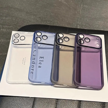 For iPhone 17 Pro Max Case Transparent Soft Silicone TPU Phone Ultra Thin Clear Shockproof Cases For iPhone 17 Air Back Cover