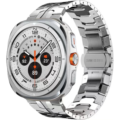 Titanium Band for Samsung Galaxy Watch Ultra 2025 Men Bracelet Luxury Metal Strap for samsung 7 ultra GALAXY ULTRA 47MM Correa