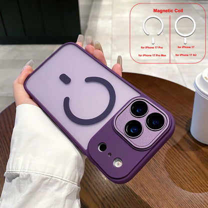 Magnetic Case for iPhone 17 Pro Max 17 Air Cover Matte Clear Shockproof Mag-safe Charge Camera Protector Lens Film Shell Fundas