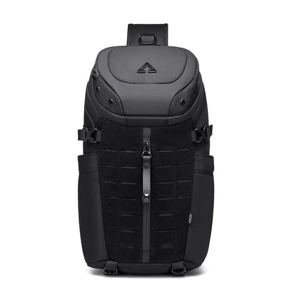 Anti Theft Sling Bag Shoulder Crossbody Backpack Waterproof Chest Bag with USB Charging Port Lightweight Casual Daypack