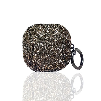 For Samsung Galaxy Buds 3 Live 2 Pro Case Luxury Bling Glitter Diamond Rhinestones For Galaxy Buds3Pro Buds2 Soft Earphone Cover