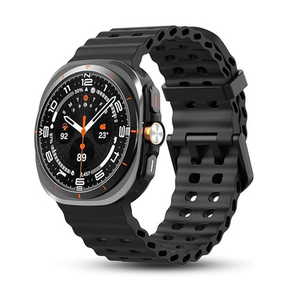 Original Strap for Samsung Galaxy watch Ultra 47mm accessories Marine Silicone Sport Bracelet Correa Galaxy watch 7 Ultra Band