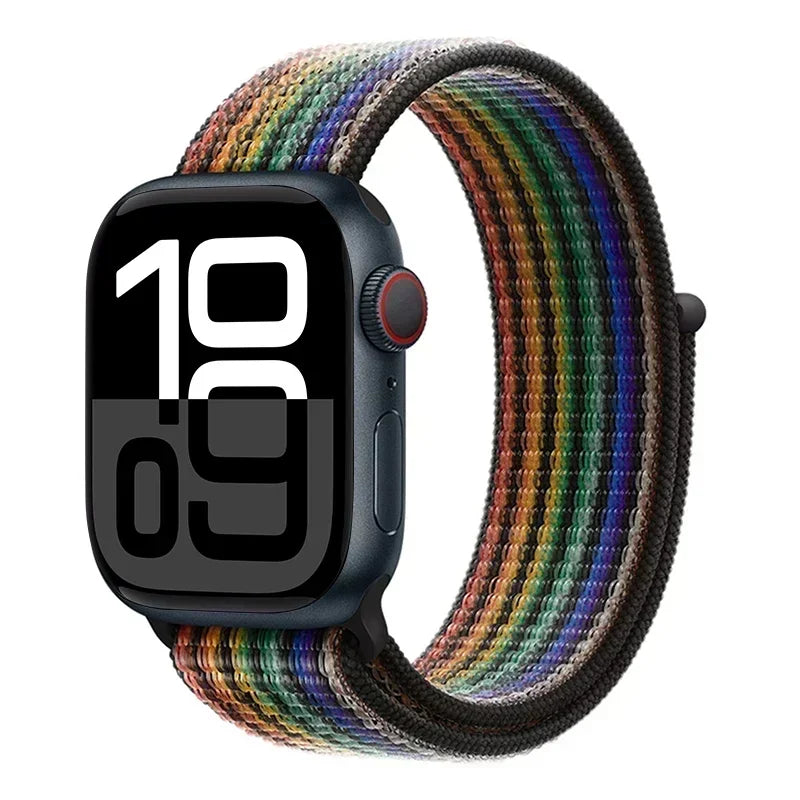 Official-website Straps For Apple Watch Band 46mm 45mm 44mm 40 41 42 mm 49mm Bracelet Correa iwatch series 10 8 9 7 6 5 SE Ultra