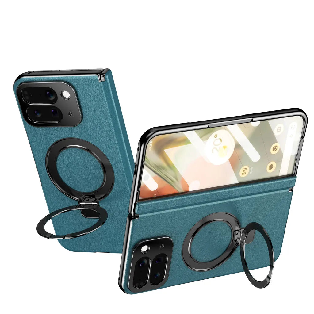 Magnetic Hinge Case For Google Pixel 10 Pro Fold 360 Full Protection Screen Glass Wireless Magnetic Holder Cover