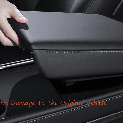 For Tesla Model 3 Y 2017 - 2022 2023 Center Console Organizer Armrest Hidden Storage Box Car Accessory Auto Armrest Holder Box
