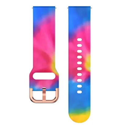 18mm 20MM 22mm band For Redmi Watch 5 lite/ Xiaomi Mi Watch 5 Active Wristband Printed Silicone Bracelet Sport strap Accessories