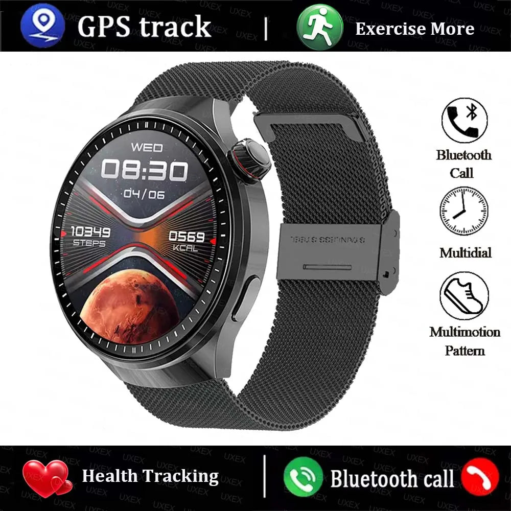 Outside Men Smartwatch HD Display Health Tracking Bluetooth Call Voice Assistant Sports Christmas Gift Smartwatch Women 2026 New