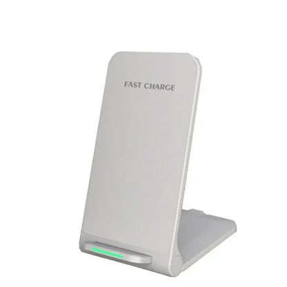 Wireless Fast Charger For iPhone 16 15 14 13 12 ProMax11 Stand Fast Charging Charger for Samsung Note 20/10 S24 Ultra Foldable