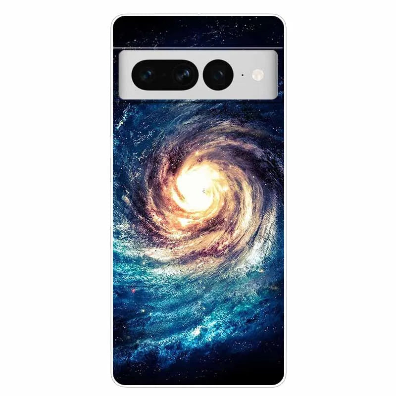 Case for Google Pixel 8 Pro / 7 7Pro Cover Pixel 8Pro Silicone Soft TPU Clear Funda for Google Pixel 8 5G Phone Shells Animals