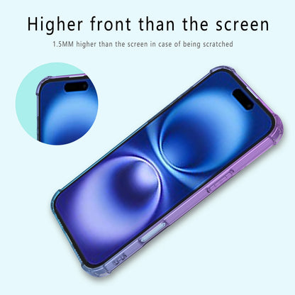 New Airbag Shockproof Gradient TPU Case for Apple iPhone 17 Pro Max iPhone 17 Air Protective Cover Back Shell Coque Fundas