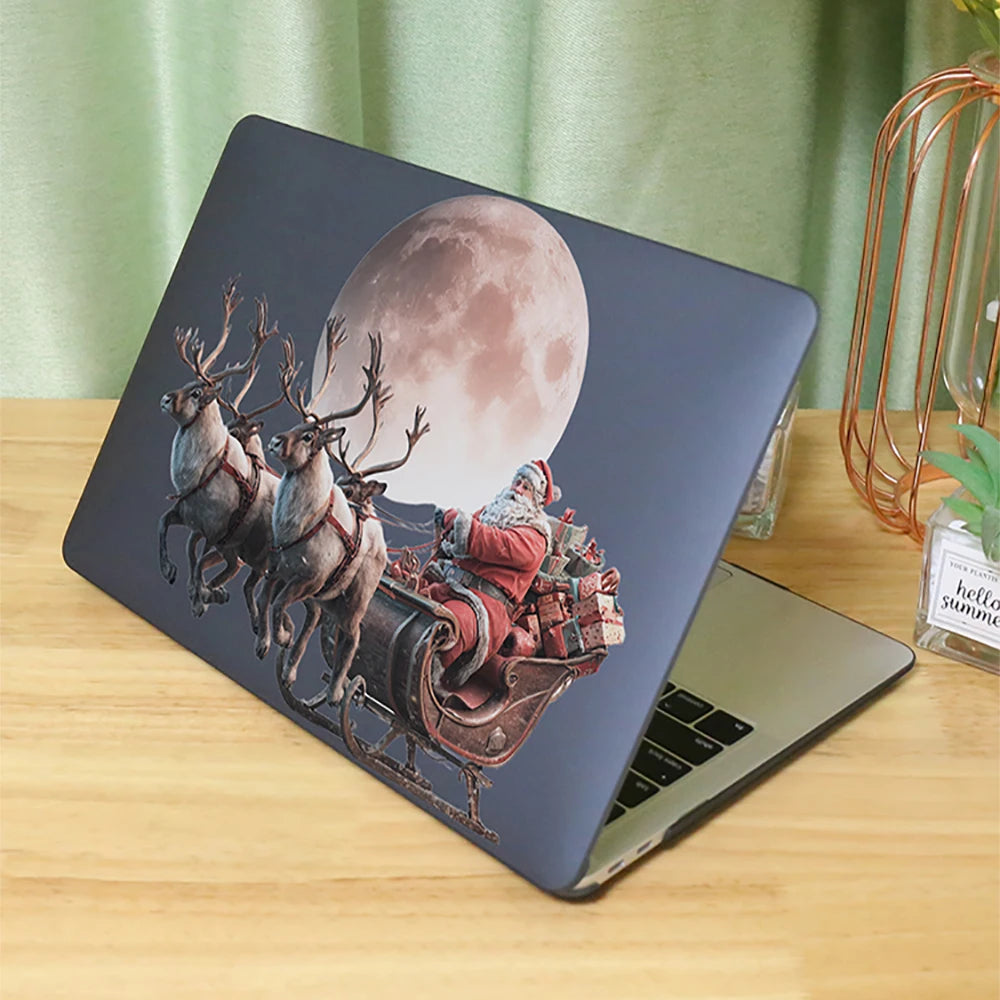 Christmas Laptop Case for MacBook Pro 14 M5 case 2025 A3434 funda macbook Pro M4 2024 Print Shell for MacBook Air 13 15.3 Cover