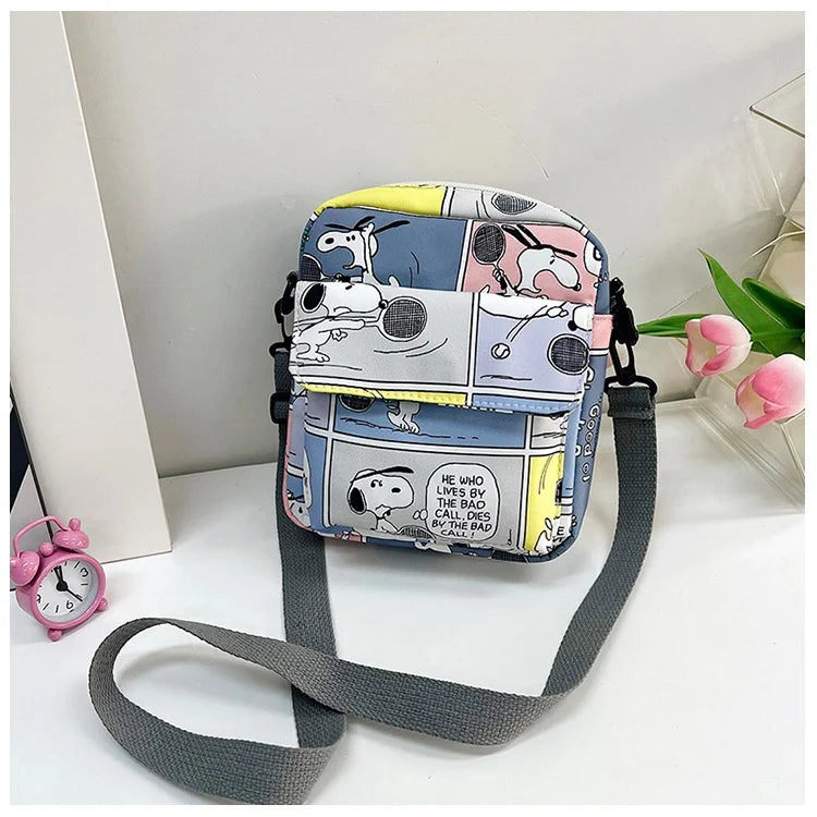 2025 The New Cartoon Corner Creature Snoop Shoulder Diagonal Handbag Purses and Handbags Crossbody Bags for Women