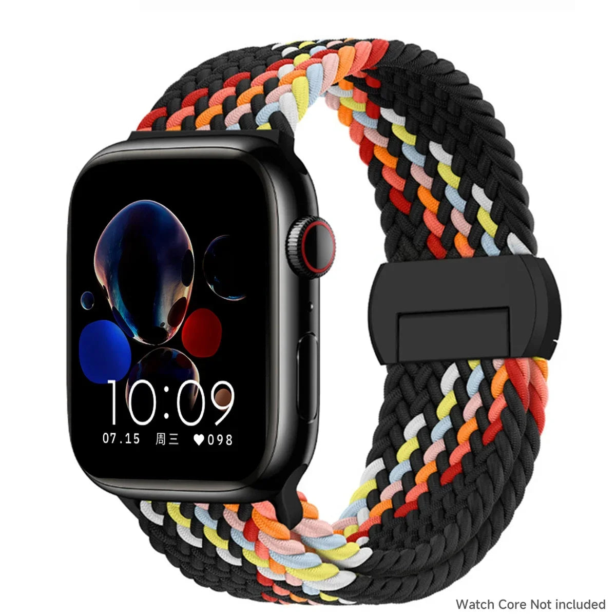 Magnetic Nylon Strap for Apple Watch Band Ultra 2 3 49mm 46mm 42mm Bracelet Iwatch Series 10 9 8 7 6 SE 5 4 38 45 41mm 44mm 40mm