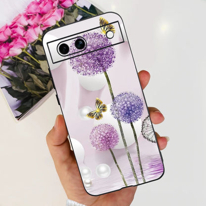 For Google Pixel 8A Case Stylish Painted Cover Soft TPU Shockproof Phone Case For Google Pixel 8 Pro Pixel8A Fundas Coque Bumper