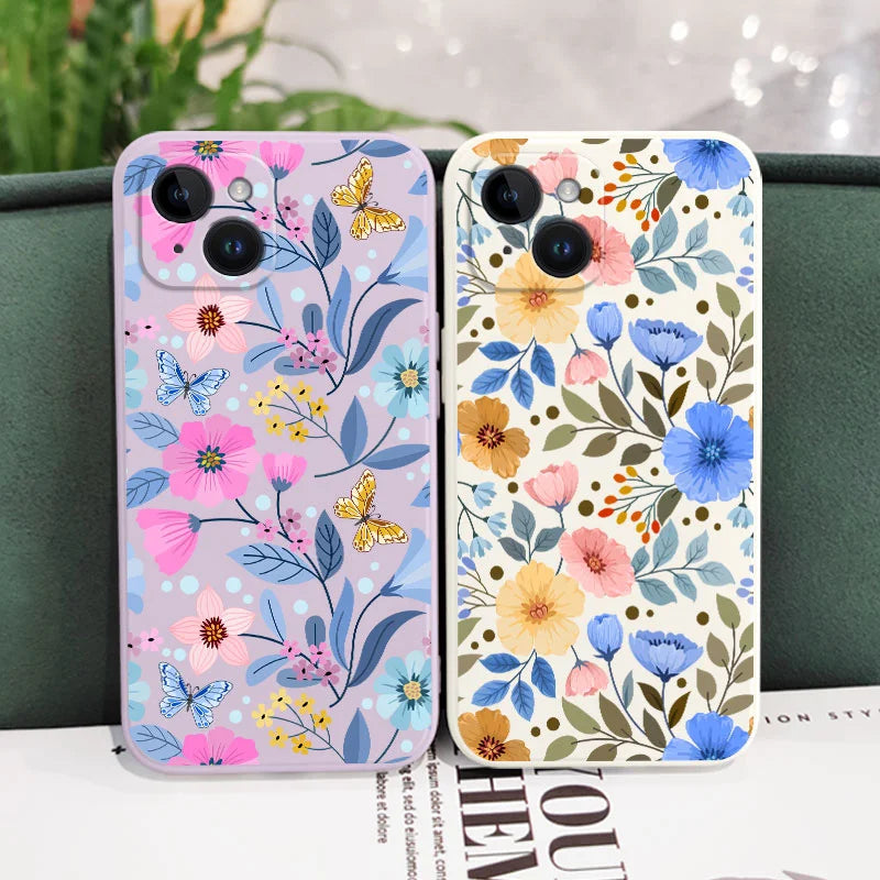 Miss Pattern Phone Case For iPhone 16 15 14 13 12 11 Pro Max Mini X XR XS SE2020 8 7 Plus 6 6S Plus Cover