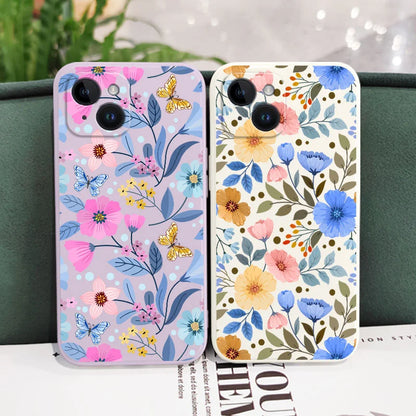 Miss Pattern Phone Case For iPhone 16 15 14 13 12 11 Pro Max Mini X XR XS SE2020 8 7 Plus 6 6S Plus Cover