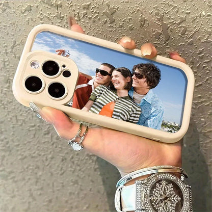 DIY Personalized photos Customized Frosted Case For iPhone 16 15 14 13 12 11 Pro Max SE 2020 2022 XS XR MAX  back cover cases