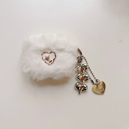 Kawaii Plush Case for Airpods 1/2 Pro 3rd Pro2 Sanrio Kitty Melody Kuromi Pochacco PomPurin Earphone Cover Anti-Fall Protection