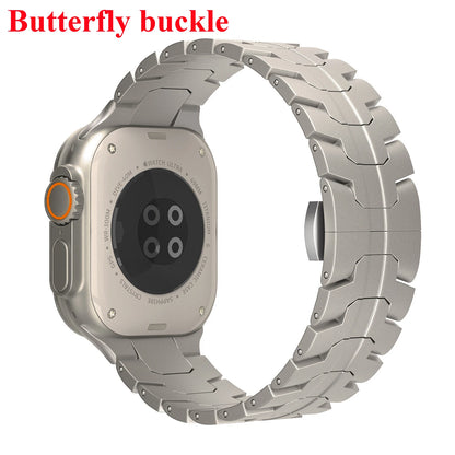Stainless Steel Strap For Apple Watch Series 10 9 8 7 46mm 45mm SE 6 42mm 44mm Metal Bracelet Band For iWatch Ultra Ultra2 49mm