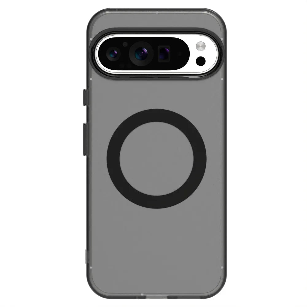 Matte Clear Magnetic Wireless Charge Armor Magsafe Case For Google Pixel 10 9 8 Pro XL 8A Military Shockproof Candy Color Cover