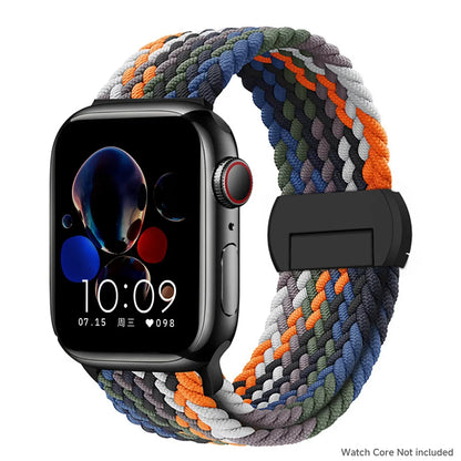 Magnetic Nylon Strap for Apple Watch Band Ultra 2 3 49mm 46mm 42mm Bracelet Iwatch Series 10 9 8 7 6 SE 5 4 38 45 41mm 44mm 40mm