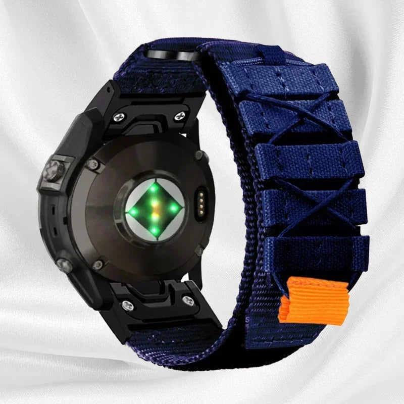 New Quick Fit Nylon Strap for Garmin Watch Fenix7 7X 6X Pro/Epix Pro Gen 2 51mm 47mm/Fenix6 5Plus 5XPlus 22mm 26mm Watchband