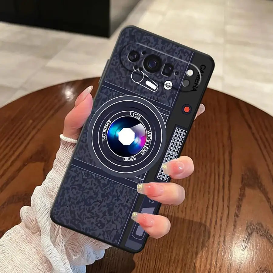Soft Cover Case for Google Pixel 6 7 8 Pro 10 9 Pro XL 6a 9a 7a 8a Camera Design