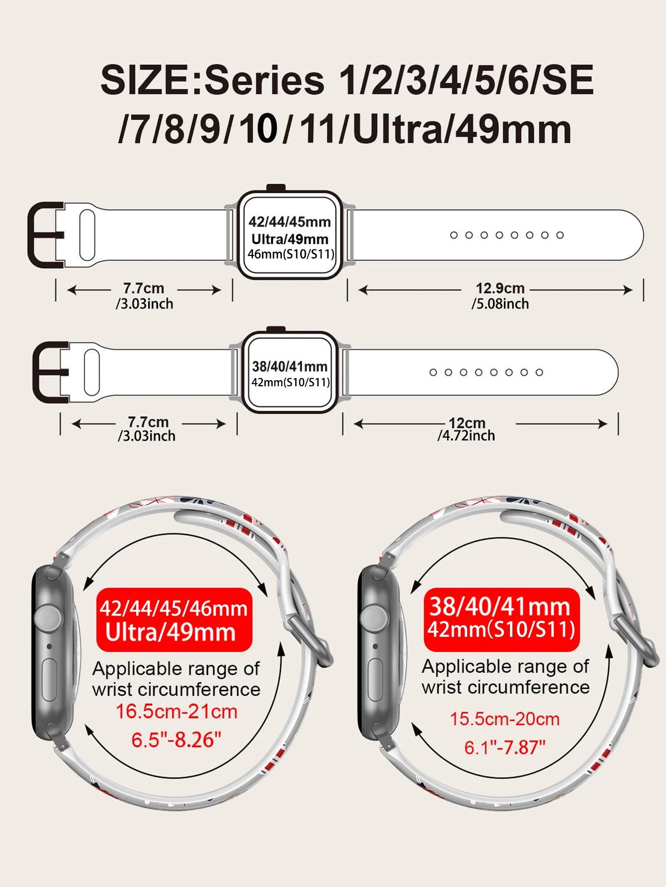 Kawaii Pink Christmas Tree For Apple Watch Band 45mm 44mm 40mm 41 42-38mm Bracelet iwatch Series 8 7 se 3-6 9 10 11 Ultra 2 49mm
