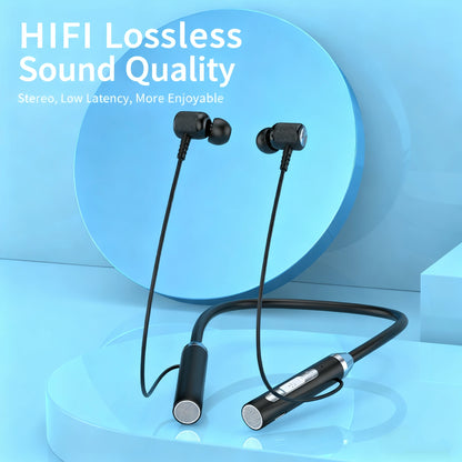 New Wireless Headphones Bluetooth Neckband Magnetic Earphones Sport Running Earbuds Waterproof Bluetooth Headset With Mic