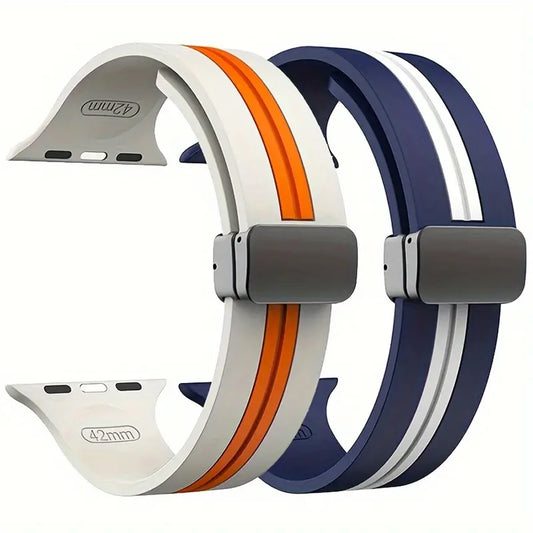 Silicone Strap For Apple Watch Ultra 3 Band 49mm 46mm 44mm 45mm 41mm 42mm 40mm Bracelet iWatch correa series 11 10 9 8 7 6 5 SE