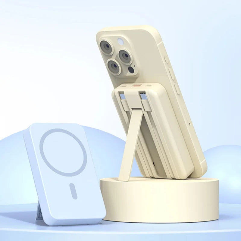 Xiaomi 100000mAh Power Bank Magnetic Wireless Fast Charging External Battery Pack Type-C Powerbank For IPhone16 Xiaomi SAMSUNG