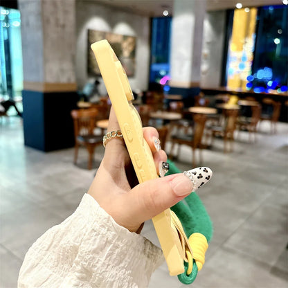 Fashion Down Jacket Lanyard Case for Google Pixel 8 7 6 Pro 7A 6A 5A 4A 3 4 XL 3AXL 3A Hand Wrist Strap Soft Shockproof Cover