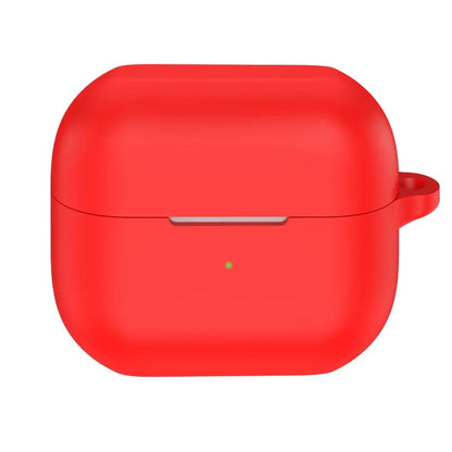Silicone Earphone Protective Cover with Carabiner for Samsung Galaxy Buds 3 and 3 Pro Dustproof Skin Sleeve