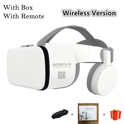 Bobo VR Bobovr Z6 Virtual Reality Glasses Bluetooth Headset 3D Viar Devices Helmet Lenses Goggle For Smartphone Phone Smart Game - covers4phones