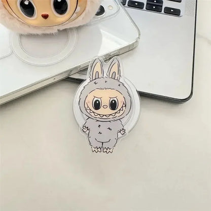 NEW Korea INS Y2K Cartoon Holder For Magsafe Pop.sockets Magnetic Griptok Grip Tok Stand Foldable Phone Bracket Case Accessories
