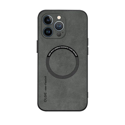 Magnetic For Magsafe Leather Case For iPhone 15 14 Pro Max 14pro 12 13 Pro Max 11 16 Luxury Wireless Charge Shockproof Cover