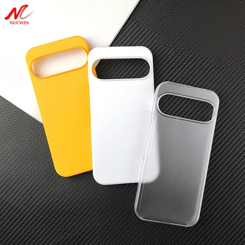 Slim Matte PC Case for Google Pixel 9A 9 Pro XL 8 7 Pro Solid Color Shockproof Cover for Google 5 XL 6 Pro Pixel 6A 7A 8A