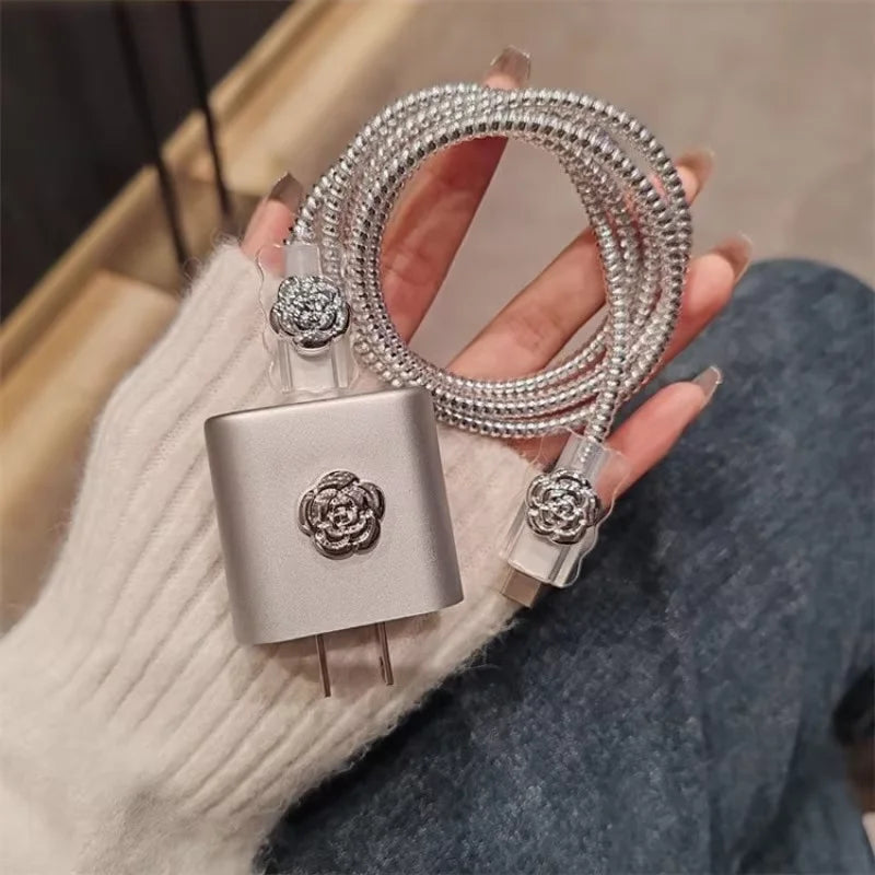 Butterfly Charger Protective Case Cable Protector For iPhone 18W/20W Fast Charging Cable Data Anti-break Charger Protective Rope