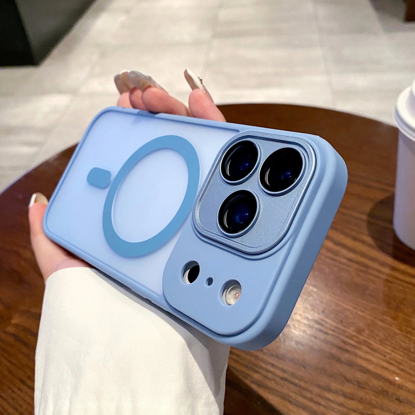 Luxury Matte Magnetic Wireless Charge Case For iPhone 17 Pro Max 17 Air 17 Pro 17 Lens Glass Film Clear Hard Bumper Back Cover